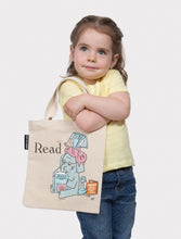 Load image into Gallery viewer, ELEPHANT & PIGGIE Read kids tote bag