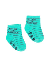Load image into Gallery viewer, Library Card Baby/Toddler Sock 4-pack
